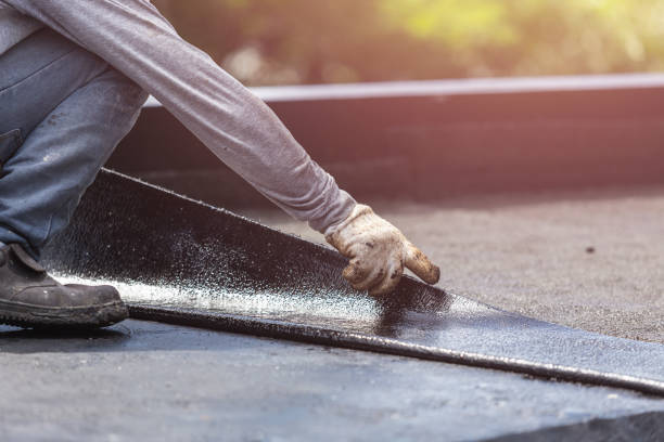 Professional Exterior Waterproofing technician working in Marion, IN